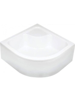 Deante Deep félköríves 80x80 mély akril zuhanytálca KTD_042B