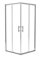 Deante Jasmin Plus szögletes zuhanykabin 90x90 cm (króm+tran