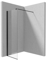 Deante Kerria Plus walk-in zuhanyfal 70x200 cm (fekete+trans