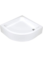 Deante Plus II félköríves 90x90 akril zuhanytálca KTU_031B -