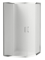 Deante Funkia félköríves zuhanykabin matt üveggel 90x90 cm,