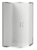 Deante Funkia félköríves zuhanykabin matt üveggel 80x80 cm,