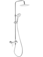 Deante Agawa falon kívüli zuhanyrendszer, króm NAC 01QG - Fü