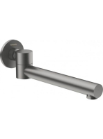 Deante Cascada kihajtható kádkifolyó, titánium NAC_D87K - Fü