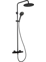 Deante Jasmin falon kívüli termosztátos zuhanyrendszer, matt