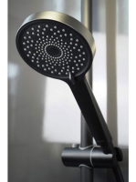 Deante Alpinia 3 funkciós kézizuhany, fekete NGA N5RS - Fürd