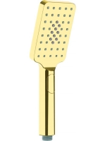 Deante Alpinia 3 funkciós szögletes kézizuhany, arany NGA Z5