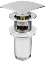 Deante Click-Clack szögletes leeresztő szelep túlfolyó és tú