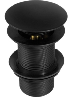 Deante Click-Clack kerek mosdó leeresztő túlfolyó nélkül, fe