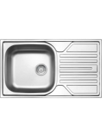 Deante Legato 1 medencés acél mosogató csepegtetővel 76x43,5