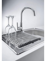 Deante Soul 1 medencés acél mosogató csepegtetővel 78x49 cm,