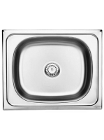 Deante Techno 1 medencés rozsdamentes acél mosogató 50x40 cm