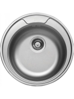 Deante Twist 1 medencés acél mosogató csepegtető nélkül 49 c