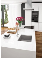 Deante Corda 1 medencés gránit mosogató 55x46 cm, szürke met