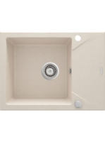 Deante Evora 1 medencés szögletes gránit mosogató csepegtető