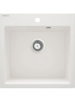 Deante Evora 1 medencés gránit mosogató 50x50 cm, alabástrom