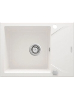 Deante Evora 1 medencés szögletes gránit mosogató csepegtető