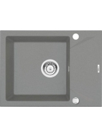 Deante Evora 1 medencés szögletes gránit mosogató csepegtető
