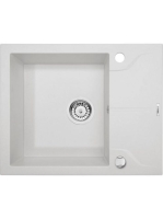 Deante Andante 1 medencés szögletes gránit mosogató csepegte