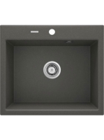 Deante Andante 1 medencés szögletes gránit mosogató 60x52 cm