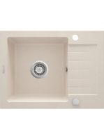 Deante Zorba 1 medencés szögletes gránit mosogató rövid csep
