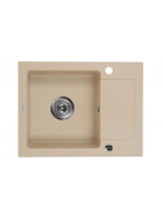 Deante Zorba 1 medencés szögletes gránit mosogató rövid csep