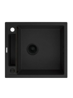 Deante Magnetic gránit mosogatótálca 56x50 cm, automatikus l