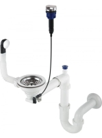 Deante Space-Saver helytakarékos szifon egymedencés gránit m