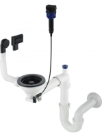 Deante Space-Saver helytakarékos szifon egymedencés gránit m