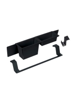 Deante Magnetic mosogató tartozék szett, matt fekete ZZMKN11