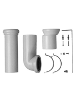 Duravit Vario csatlakozókészlet hátsó és alsó kifolyáshoz 00