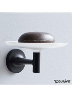 Duravit Starck T fali szappantartó, matt fekete 0099334600 -