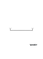Duravit Karree törölközőtartó 60 cm, króm 0099591000 - Fürdő