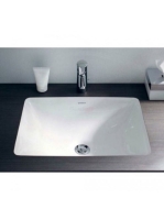 Duravit Starck 3 alulról beépíthető mosdó 490x365mm 03054900
