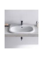 Duravit D-Code beépíthető mosdó 54,5x43,5 0337540000 - Fürdő