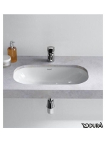 Duravit D-Code beépíthető mosdó 52,5x32 0338490000 - Fürdősz