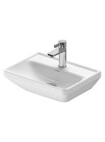 Duravit D-Neo kézmosó 45x33,5 cm, túlfolyó nélkül, fehér 073