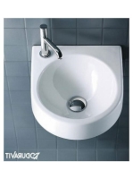 Duravit Architec balos kézmosó 36x38 0766350009 - Fürdőszoba