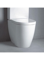 Duravit ME by Starck öblítőperemes monoblokk WC csésze 36x65
