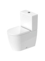 Duravit ME by Starck öblítőperemes monoblokk WC csésze 36x65