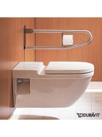 Duravit Starck 3 akadálymentes fali WC csésze 36x70 mélyöblí