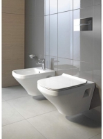 Duravit DuraStyle fali bidé 37x54 cm, WonderGliss bevonattal