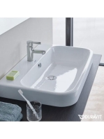 Duravit Happy D.2 Bútorral aláépíthető csiszolt mosdó 65x50,