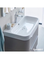 Duravit Happy D.2 aláépíthető mázas mosdó 80x50,5 2318800000