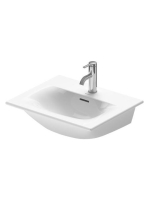 Duravit Viu kerámia kézmosó 53x43 cm, WonderGliss bevonattal