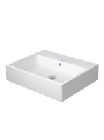 Duravit Vero Air csiszolt kerámia mosdó 60x47 cm, csaplyuk n