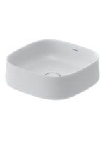 Duravit Zencha kerámia mosdótál 42x42 cm, WonderGliss bevona