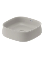 Duravit Zencha kerámia mosdótál 42x42 cm, WonderGliss bevona