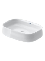 Duravit Zencha kerámia mosdótál 55x39 cm WonderGliss bevonat