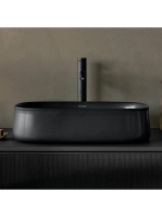 Duravit Zencha kerámia mosdótál 55x39 cm, matt antracit 2373